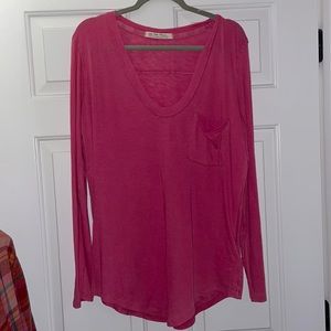 Free people long sleeve t shirt